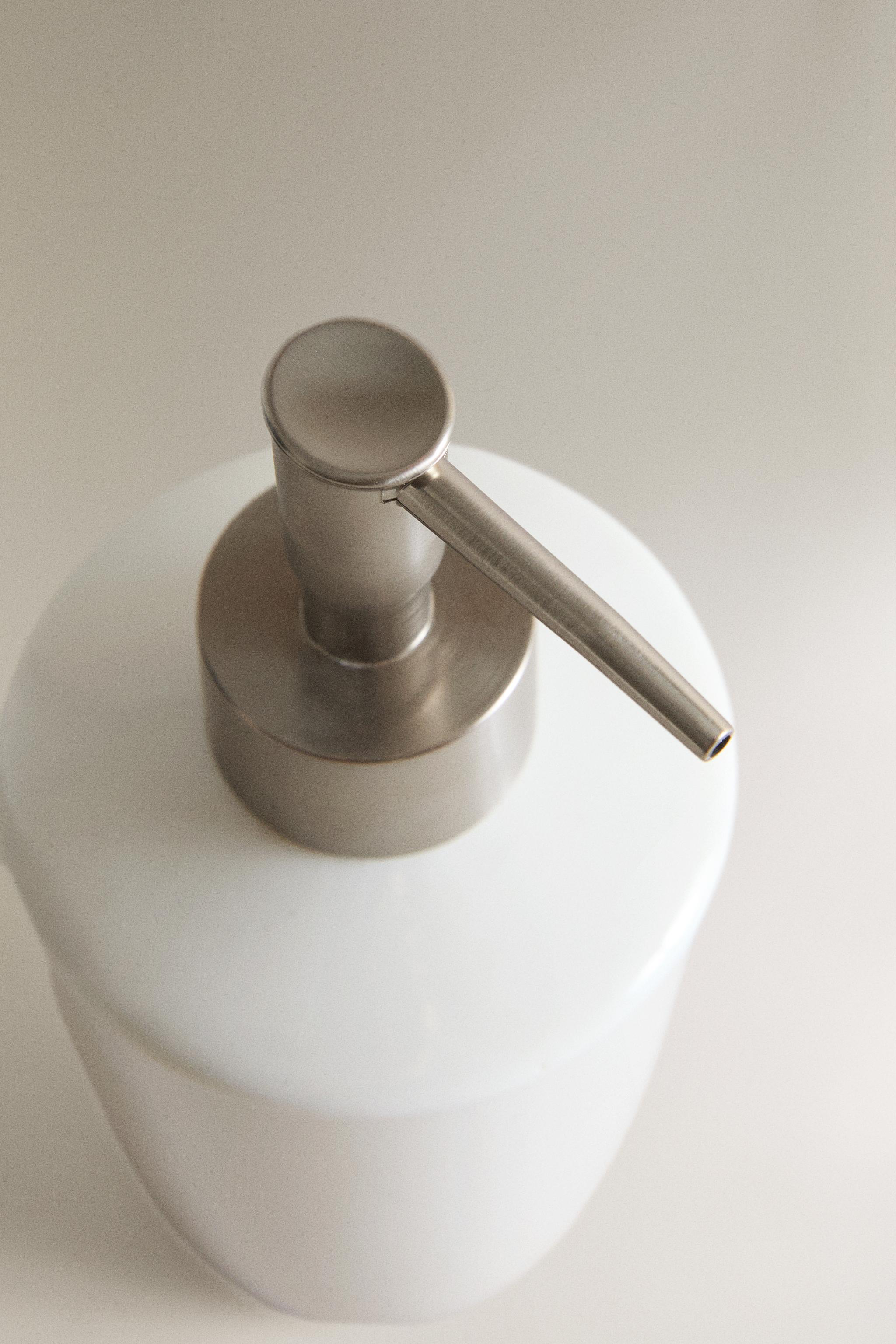 CERAMIC BATHROOM SOAP DISPENSER