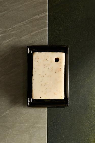 PORTE-SAVON SALLE DE BAIN FAÏENCE BRILLANTE - Noir de Zara - Image 6