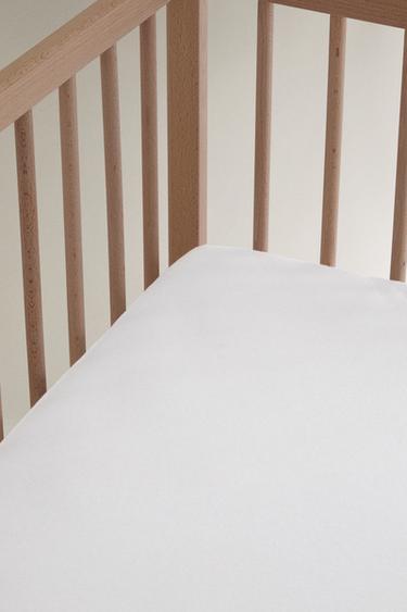 ALÈSE IMPERMÉABLE ENFANT JERSEY DE COTON - Blanc de Zara - Image 1