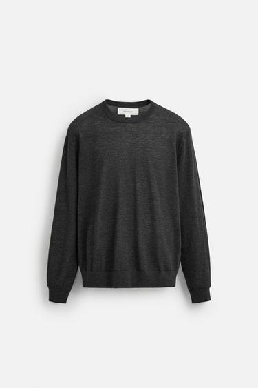 JERSEY LANA - CASHMERE - Gris vigoré de Zara