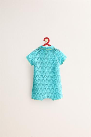 ZARA TIMELESS - KNIT PLAYSUIT - Light turquoise by Zara - Image 1