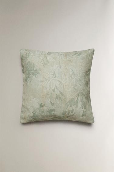 CHENILLE CUSHION COVER - Light green by Zara - Image 0