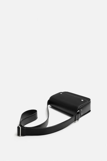 SAC BANDOULIÈRE TEXTURÉ - Noir de Zara - Image 1