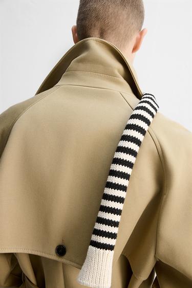 LIMITED EDITION RELAXED FIT TRENCH COAT - camel by Zara - Image 6