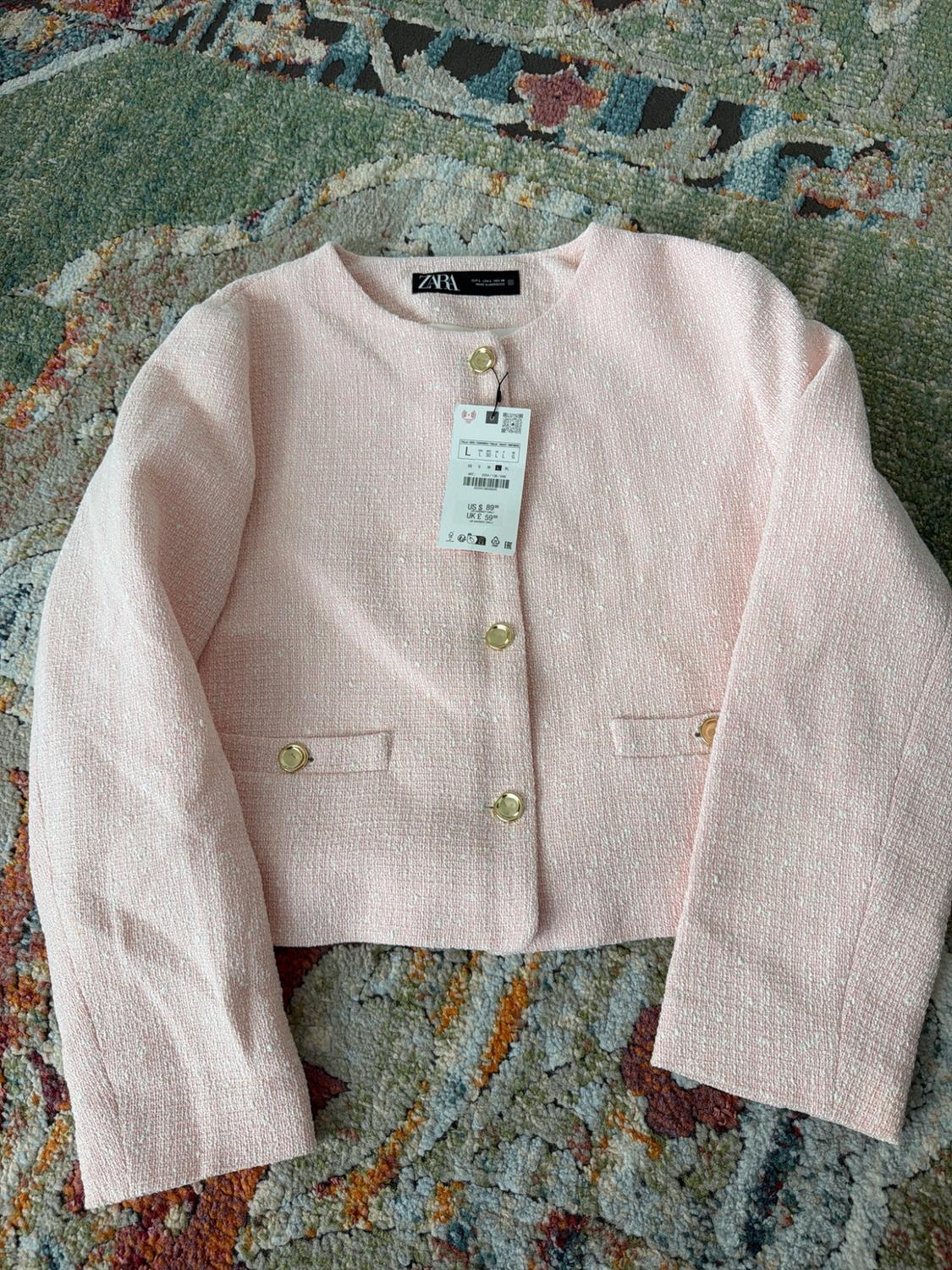 STRUCTURED ROUND NECK BLAZER - Image 2