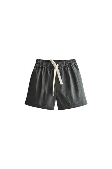 PLAIN BEACH SWIMMING TRUNKS - Anthracite grey by Zara