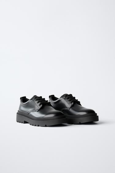 BLUCHER TRACK - Negro de Zara