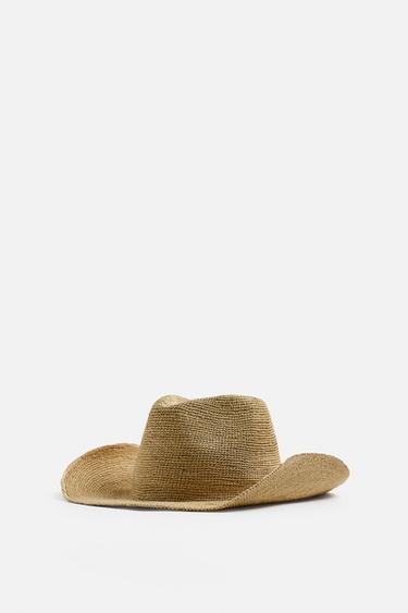 RAFFIABAST-HUT - Hellbeige von Zara