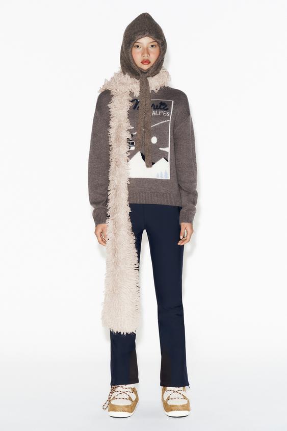 CONTRASTING ANKLE BOOTS SKI COLLECTION