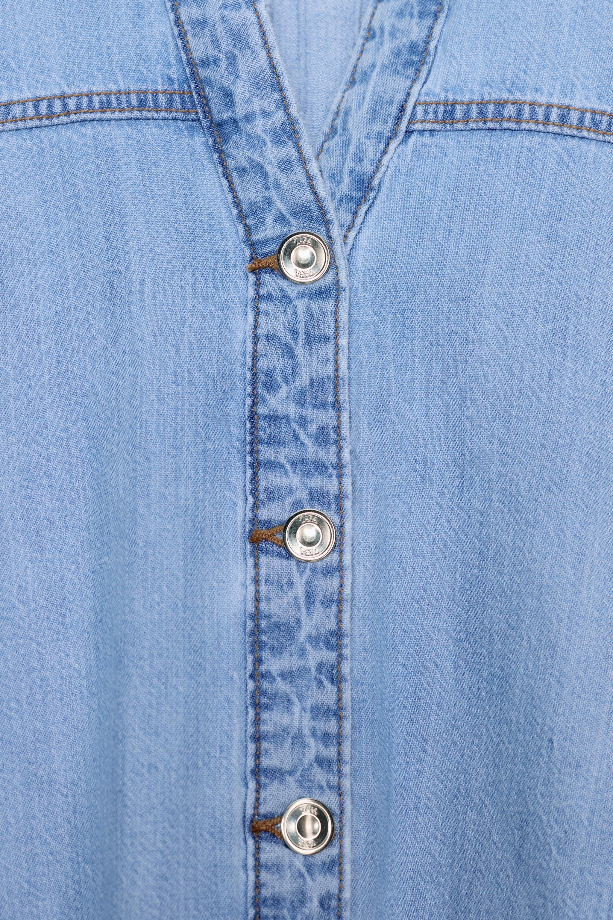 CHEMISE Z1975 EN DENIM À MANCHES AMPLES