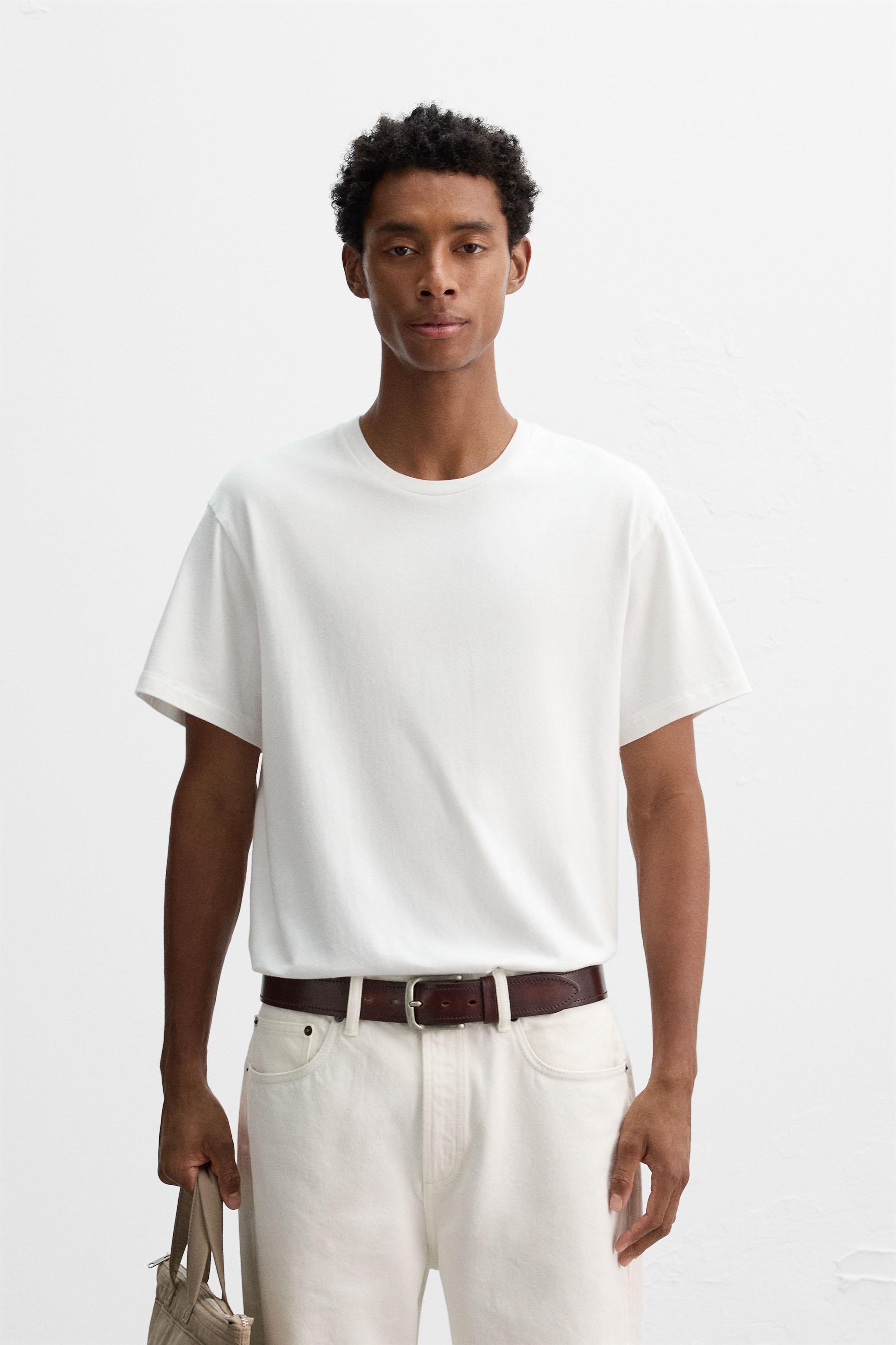 T-SHIRT SLIM FIT DÉLAVÉ