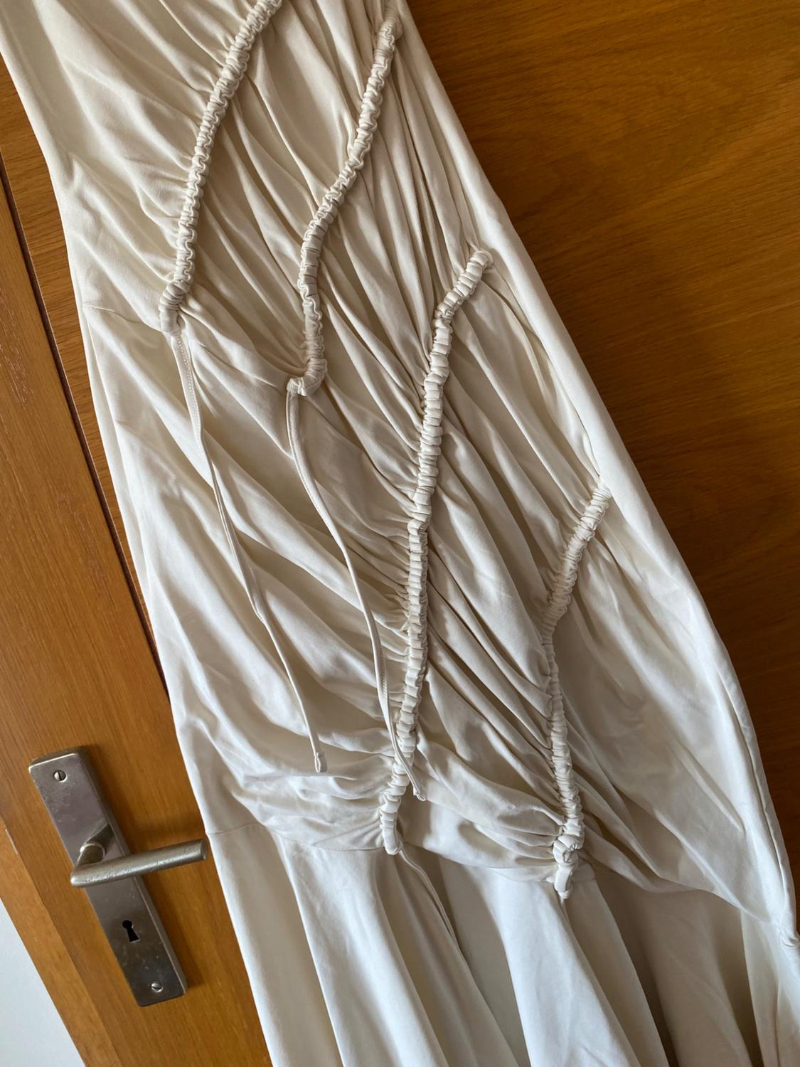 LONG DRAPED DRESS - Image 3