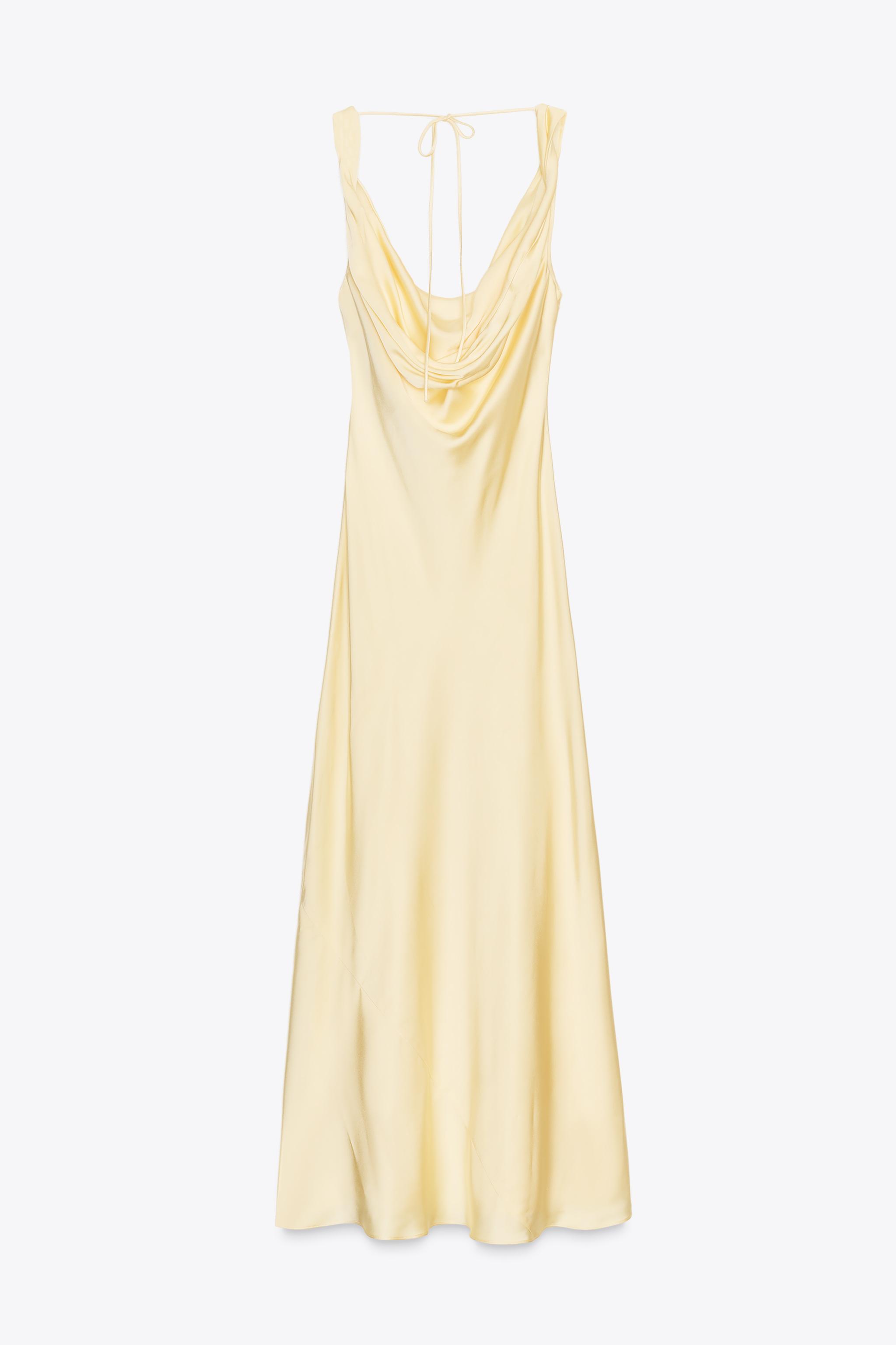 ZW COLLECTION SATIN LONG DRESS