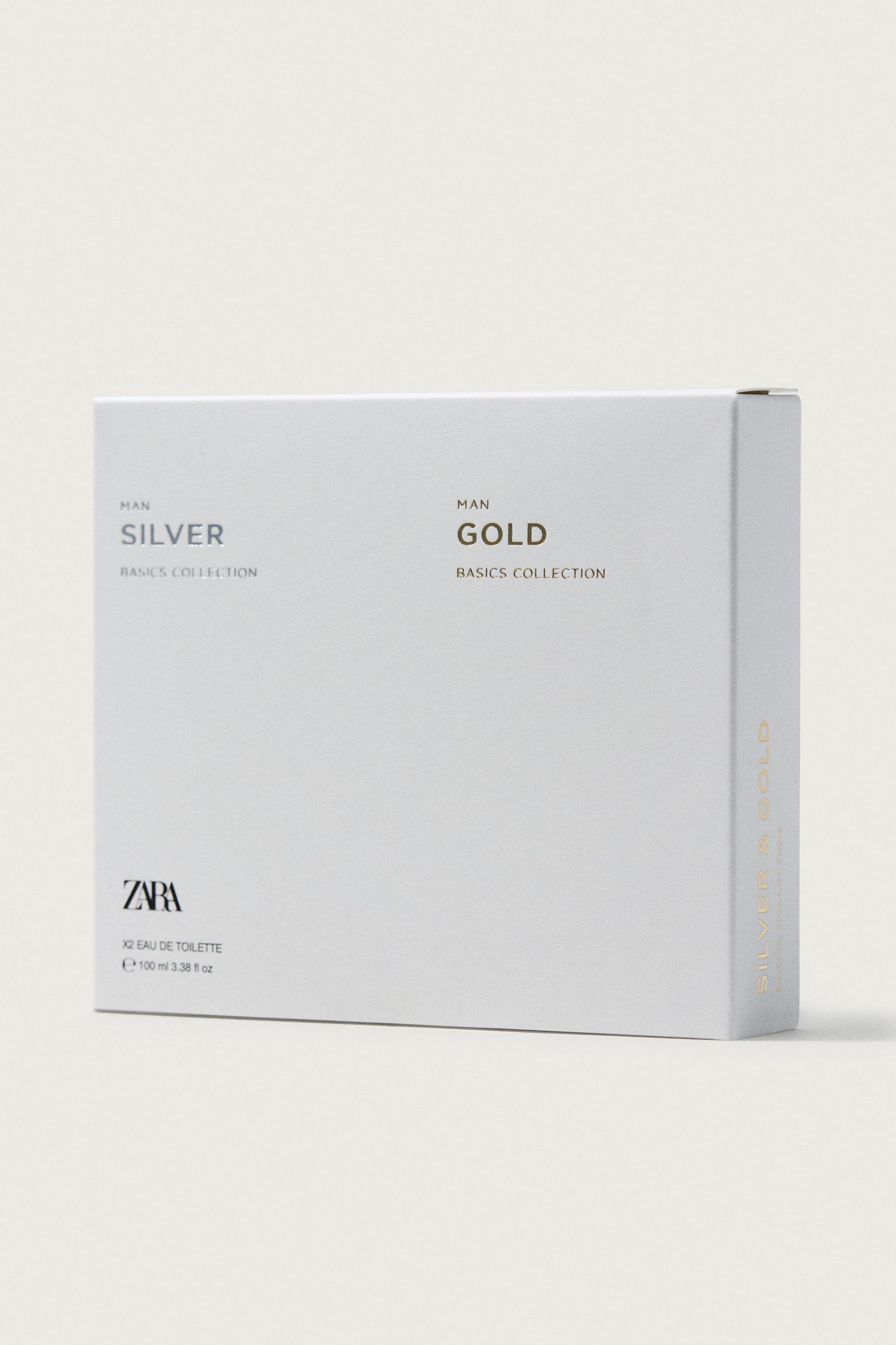 SILVER MAN GOLD EAU DE TOILETTE 100 ML + 100 ML (3.38 FL. OZ) — TINTED LEATHER (alternate view)