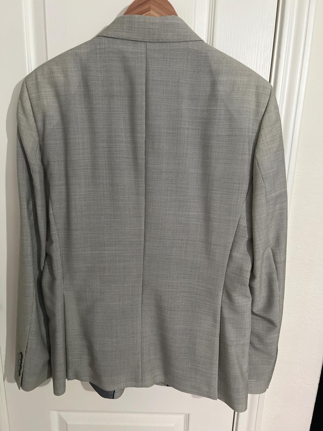 PLAID WOOL SUIT JACKET - Image 2