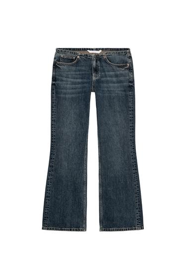 TRF LOW-RISE JEANS - Blue by Zara