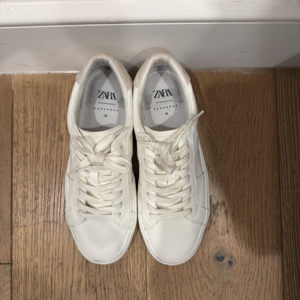 TOPSTITCHING DETAIL SNEAKERS - Image 6