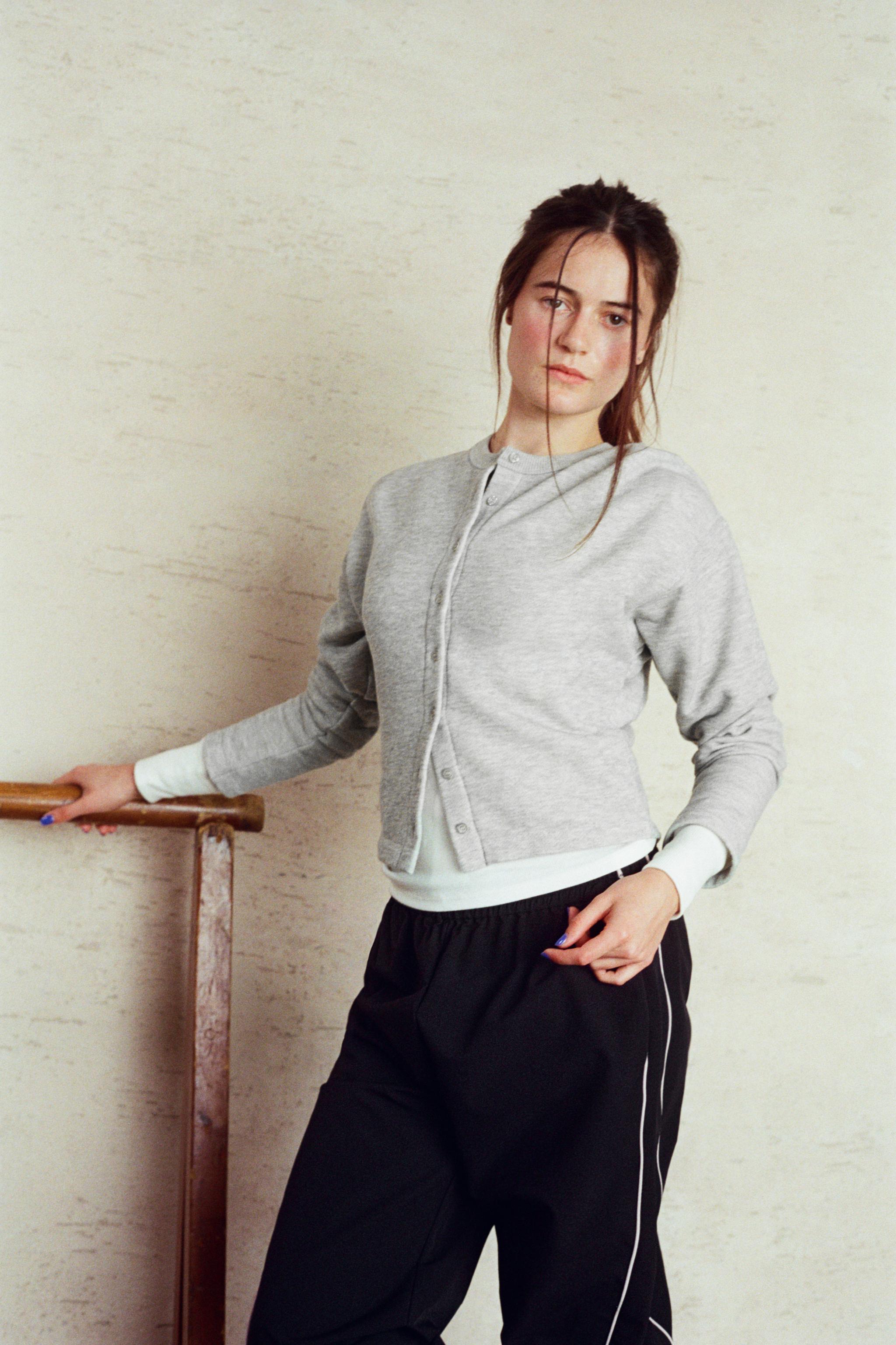 FLEECE BUTTONED JACKET
