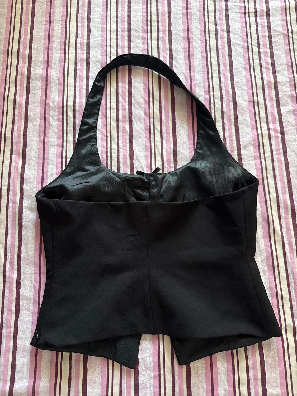 HALTER TOP WITH BOWS - Image 2