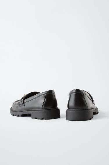 CHAIN LOAFERS - Black by Zara - Image 3