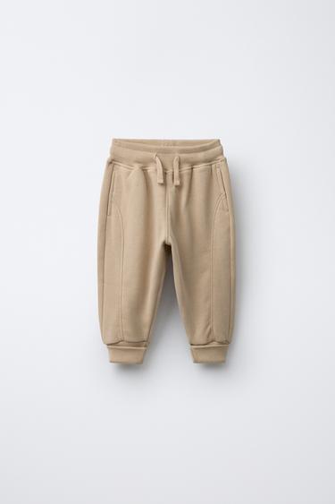 FLOCK LOGO JOGGERS - camel by Zara