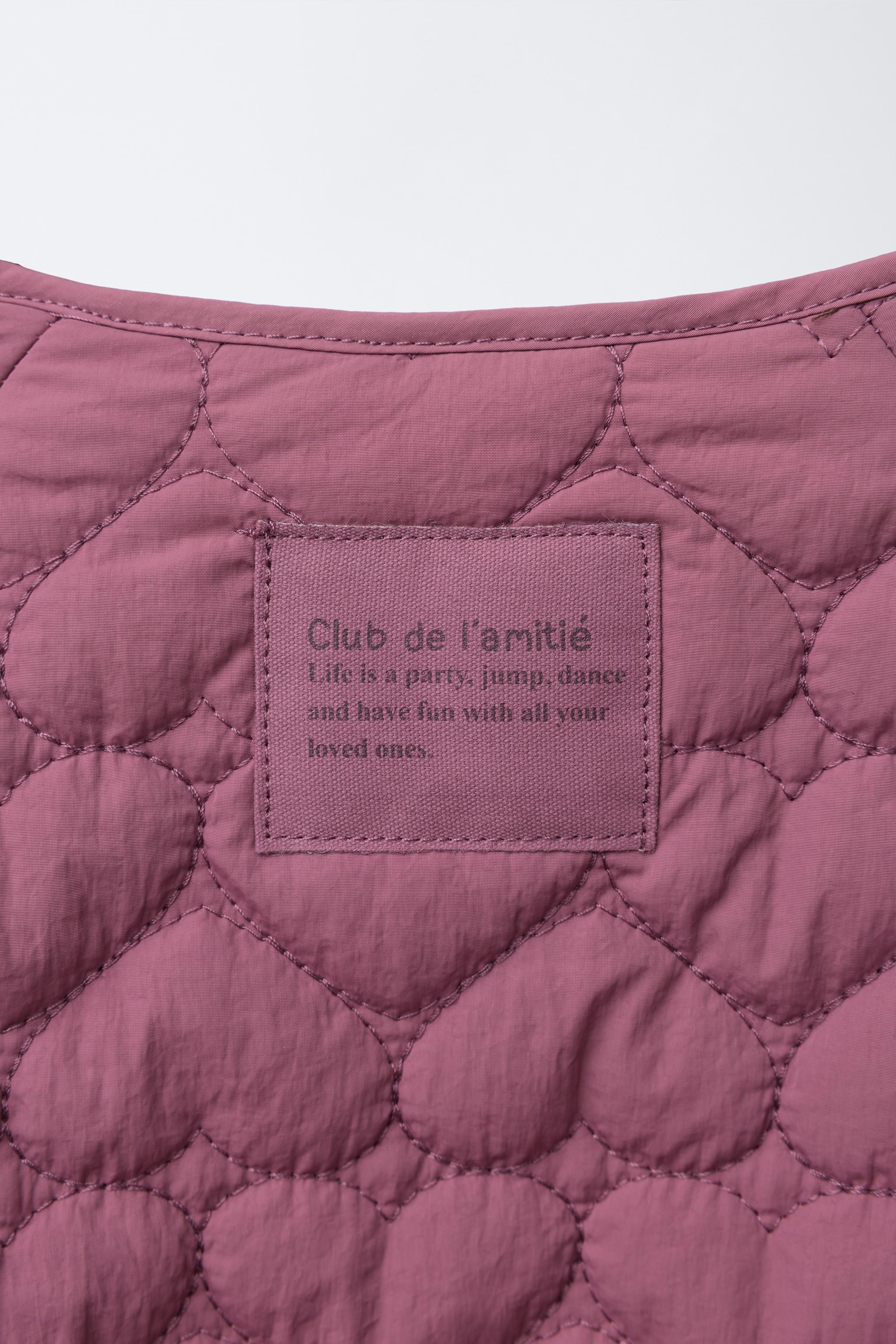 VESTE MATELASSÉE ÉTIQUETTE DÉPERLANTE