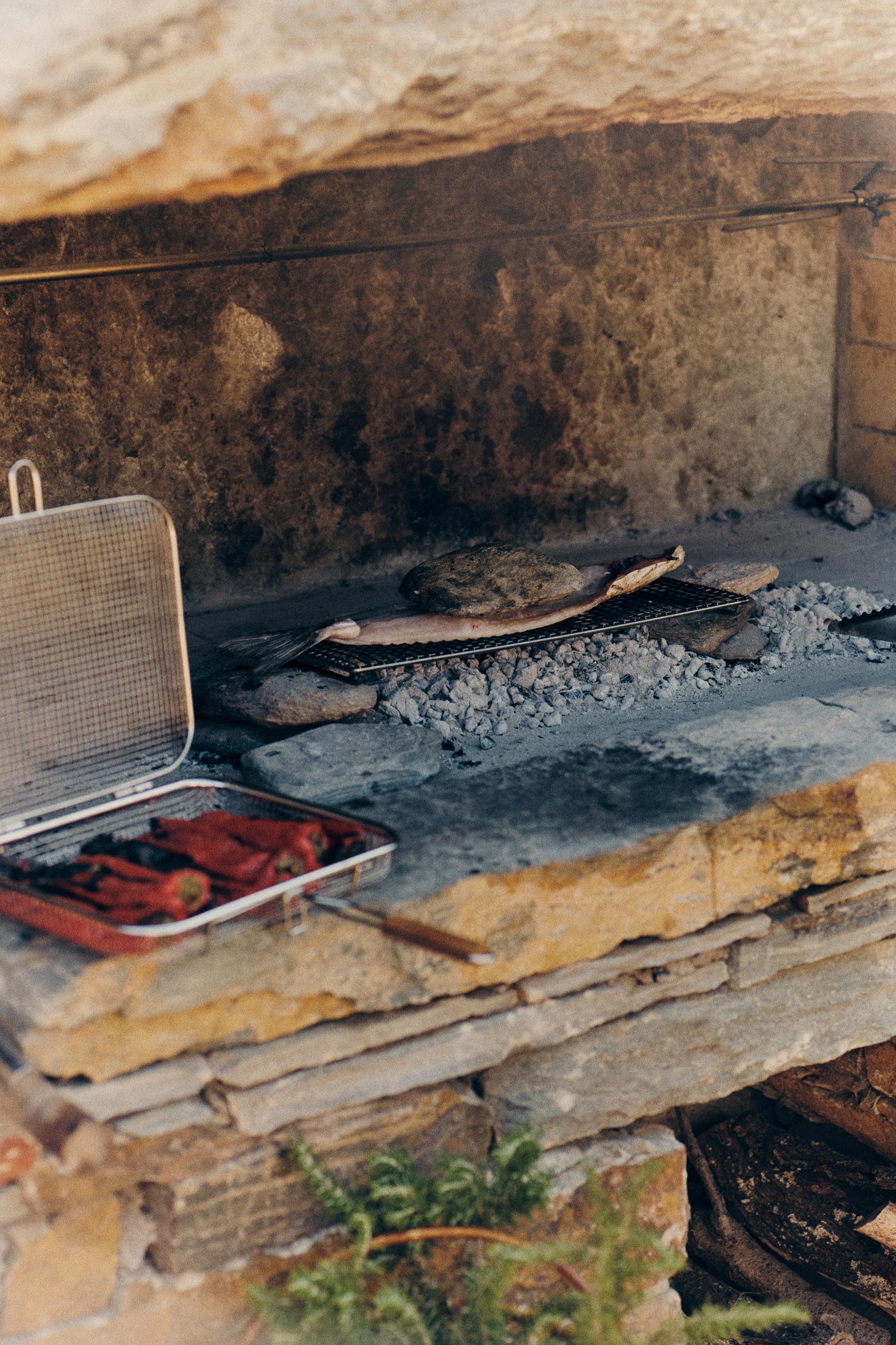 STEEL BBQ VEGETABLE GRILL — Steel