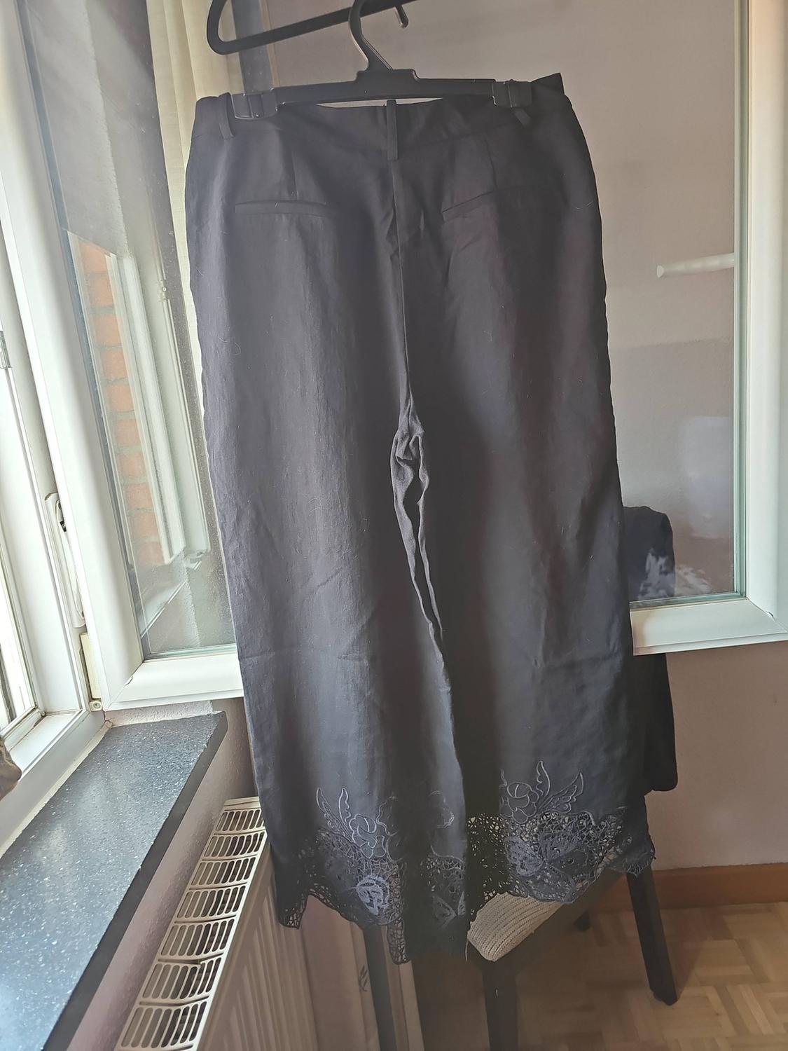 ΠΑΝΤΕΛΟΝΙ CULOTTE ΜΕ ΚΕΝΤΗΜΕΝΟ ΣΤΡΙΦΩΜΑ - Image 2
