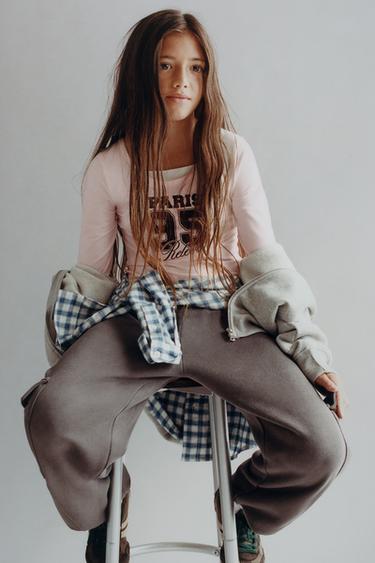 DOUBLE NUMBER BODYSUIT - Pink by Zara