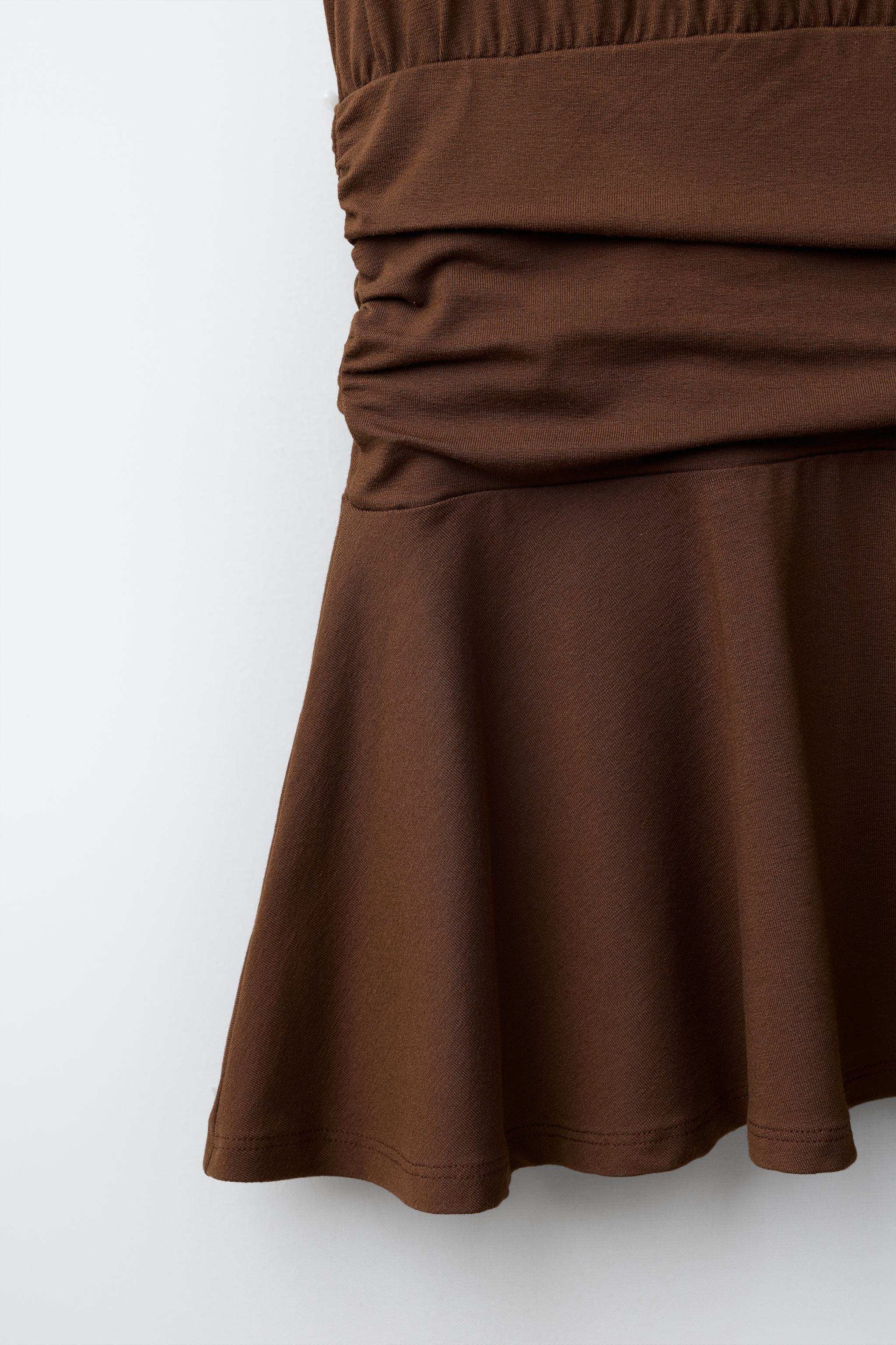 Детские платья Zara SASH DETAIL RUFFLED DRESS — фото 5