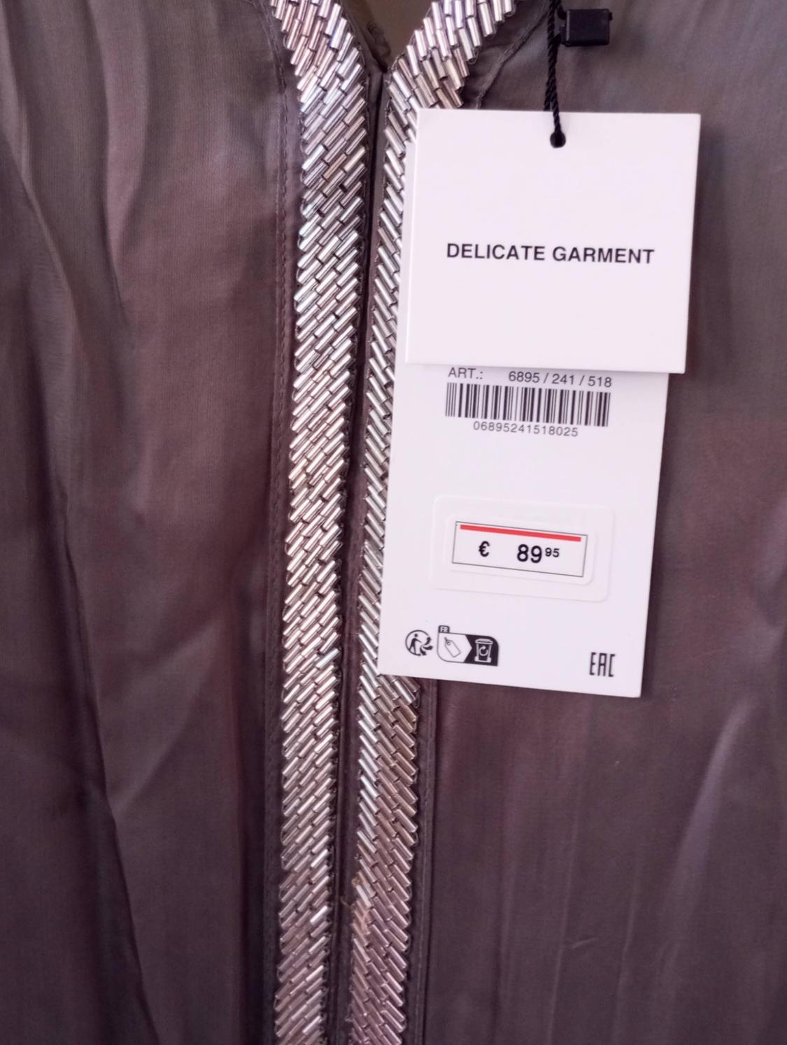 SATIN DRESS WITH EMBROIDERY - LIMITED EDITION - Image 5