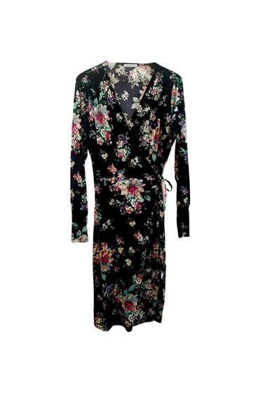 VESTIDO TERCIOPELO ESTAMPADO FLORAL