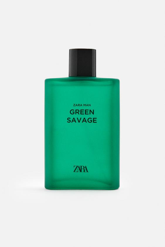 zara zara man green savage