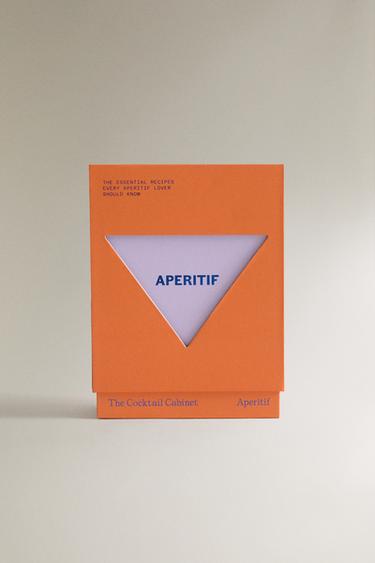 Zara THE COCKTAIL CABINET - APERITIF RECIPE DECK (ENGLISH) - Orange - Image 0