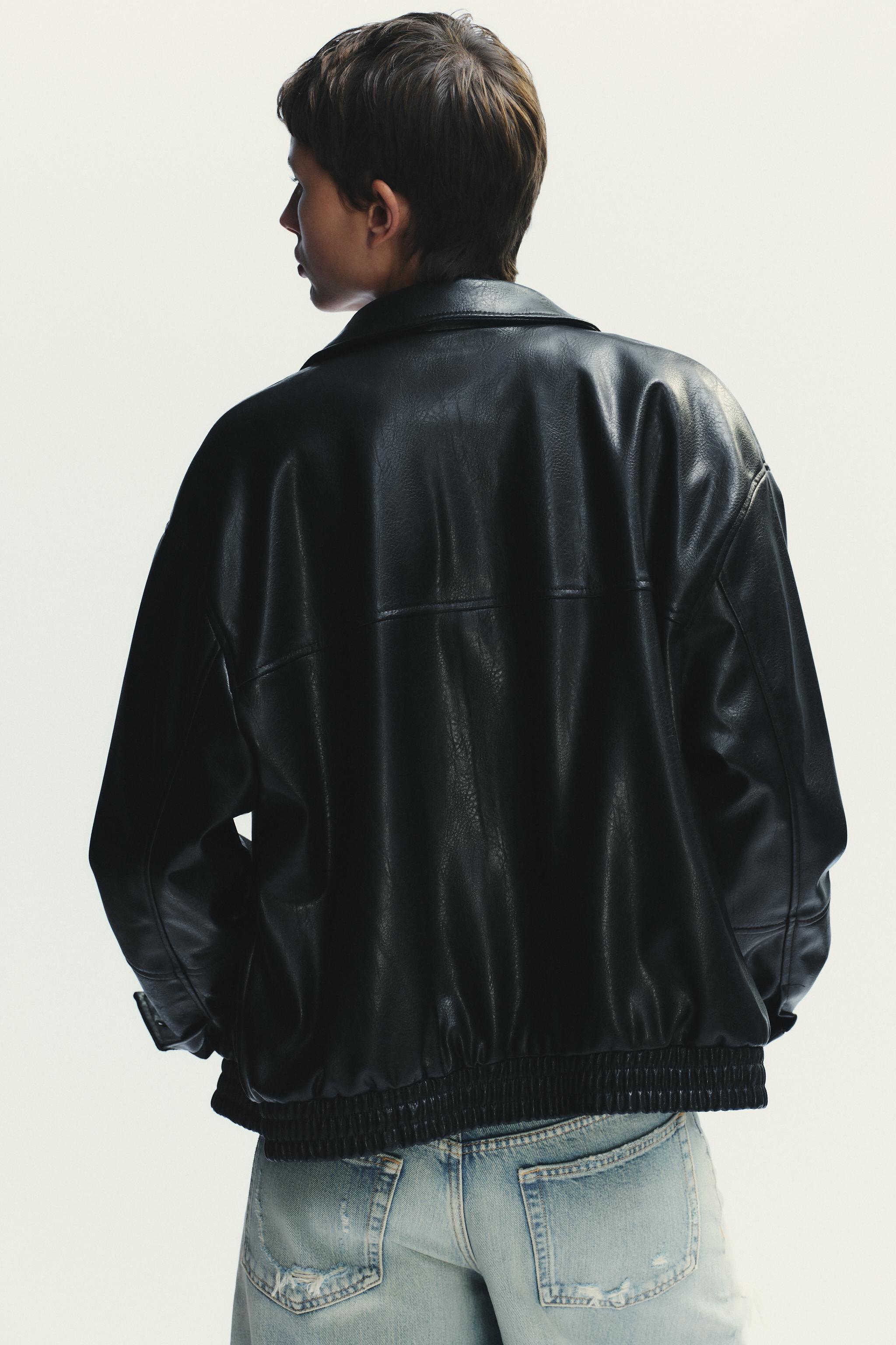 黒レザーボンバージャケット　archive Levi's（リーバイス）の通販｜RAWDRIP