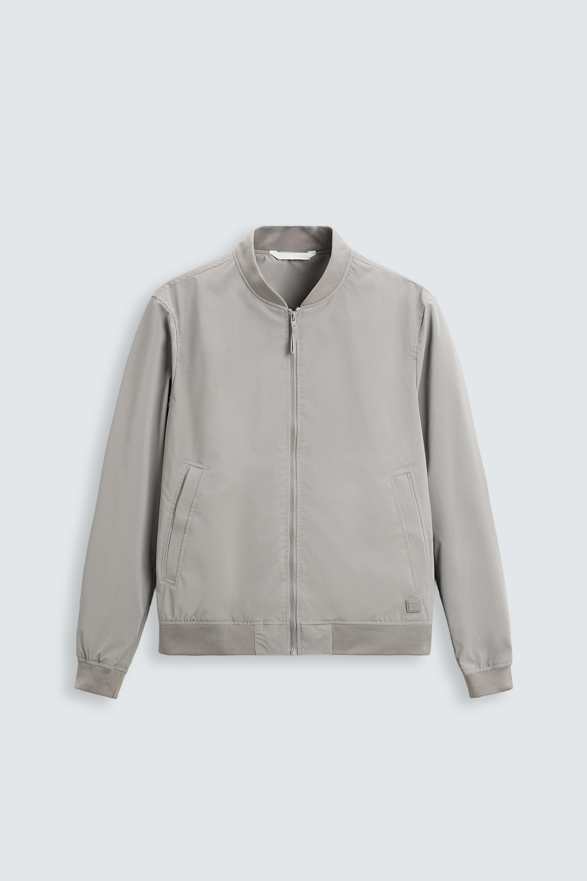 ★ZARA★ LIGHTWEIGHT BOMBER JACKET PUFFER BOMBER JACKET - Blue | ZARA United States