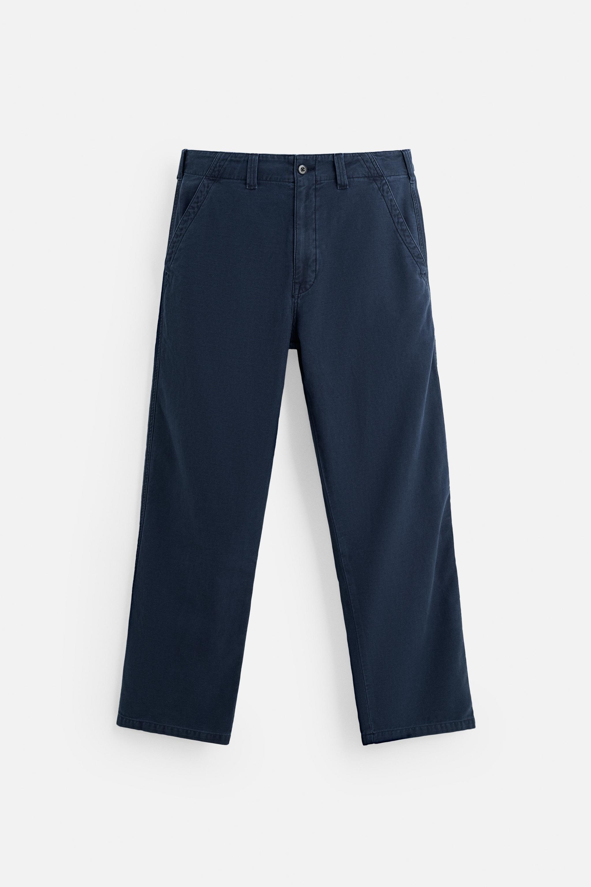 WASHED CARPENTER PANTS - Indigo | ZARA United States