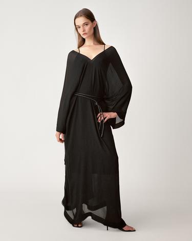 CAPE DRESS 50TH ANNIVERSARY - Black by Zara