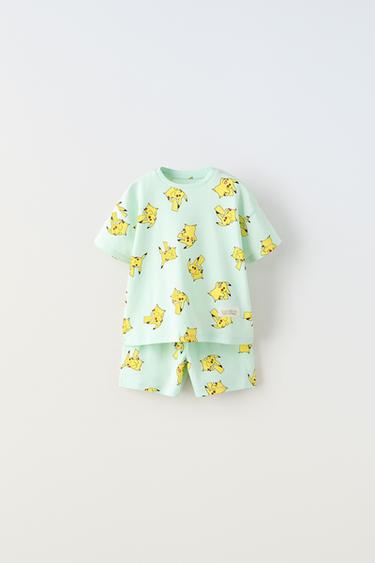 2-6 YOSH/ PIKACHU POKÉMON ™ YOZUVLI KOMBINATSIYA - Och yashil Zara tomonidan - Tasvir 0
