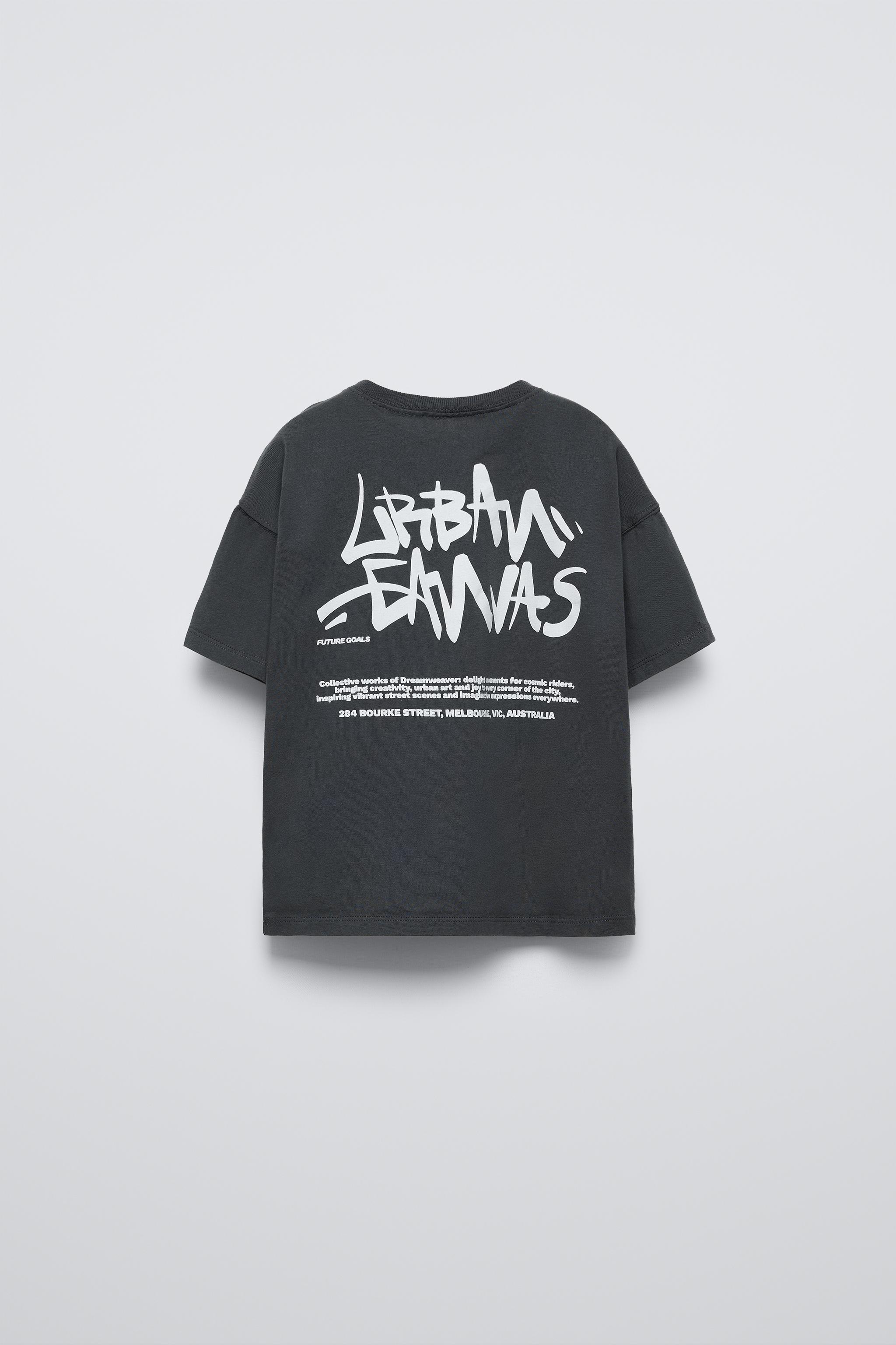 GRAFFITI T-SHIRT - Black | ZARA Australia