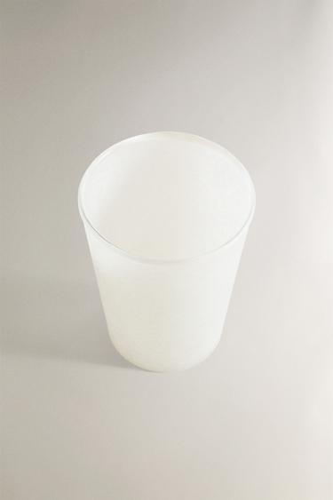 FROSTED GLASS TOOTHBRUSH HOLDER - 990 by Zara - Image 1