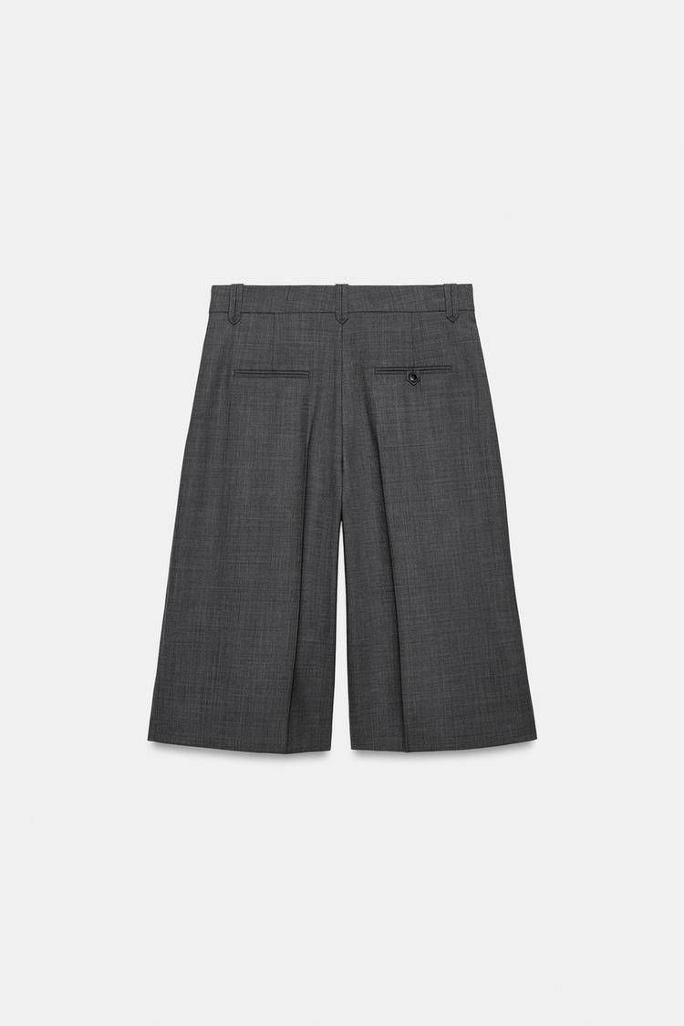PANTALÓN CORTO BERMUDA DE MEZCLA DE LANA ZW COLLECTION 6