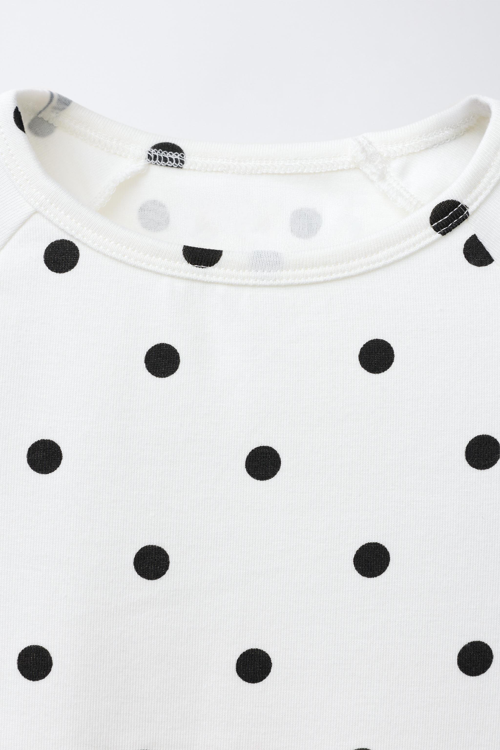 MODAL POLKA DOT T-SHIRT