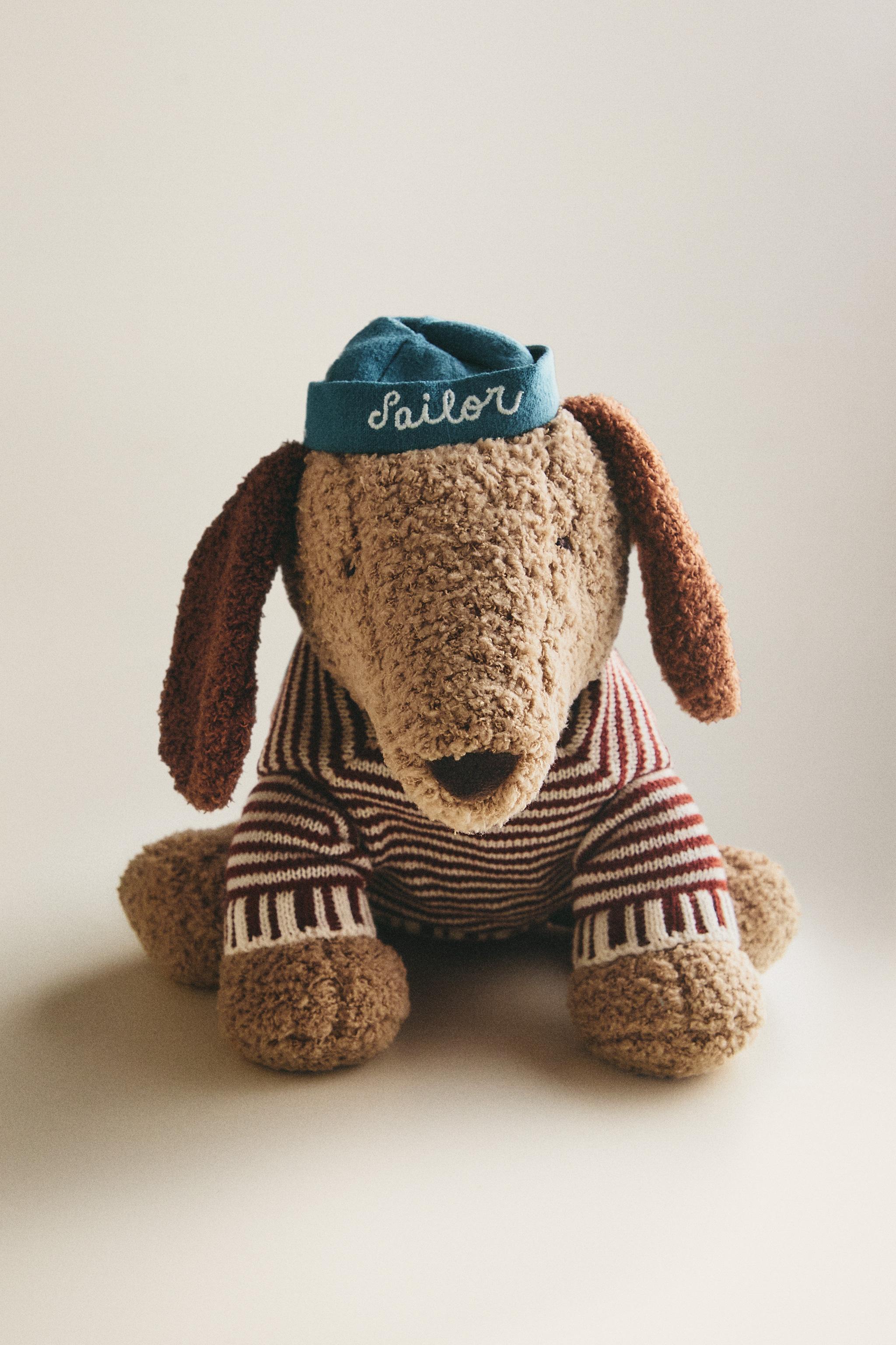 Детские мягкие игрушки Zara KIDS' DOG PLUSH TOY — фото 5