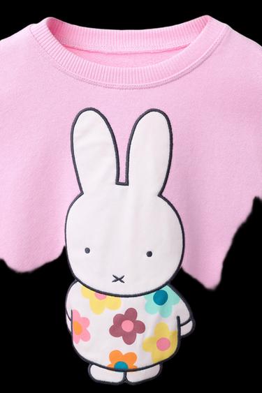 Zara MIFFY™ MERCIS BV © PRINTED SWEATSHIRT - Pink
