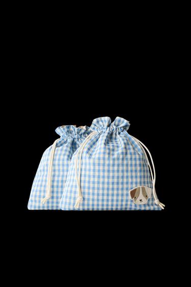 PACK OF DOG BAGS - Blue by Zara