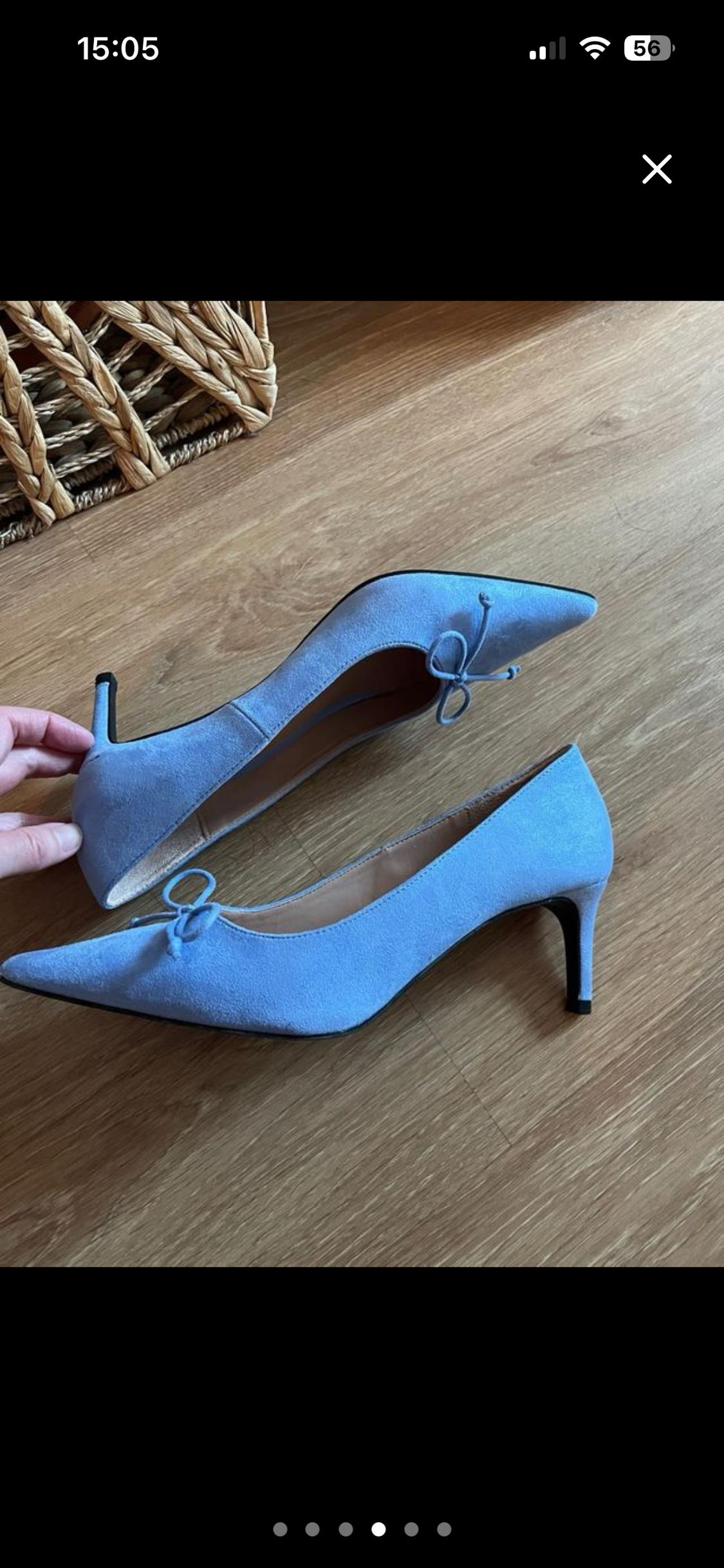 ZAPATO TACÓN AZUL - Image 3
