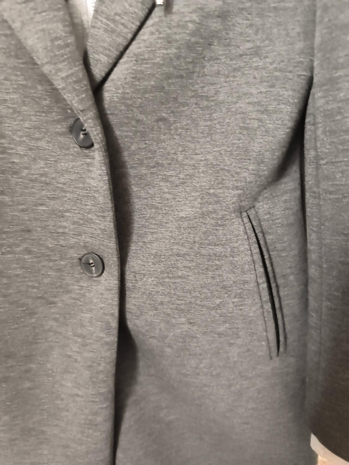 CONTRAST HOODED COAT - Image 4