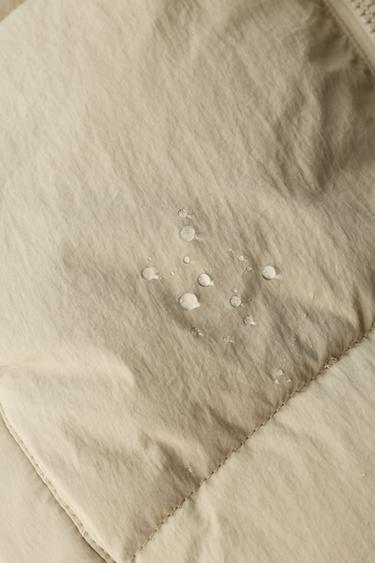 VESTE REMBOURRÉE DÉPERLANTE - Sable de Zara - Image 8