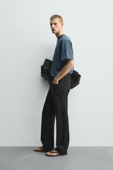 RELAXED FIT PATCH T-SHIRT - Blue by Zara - Image 3